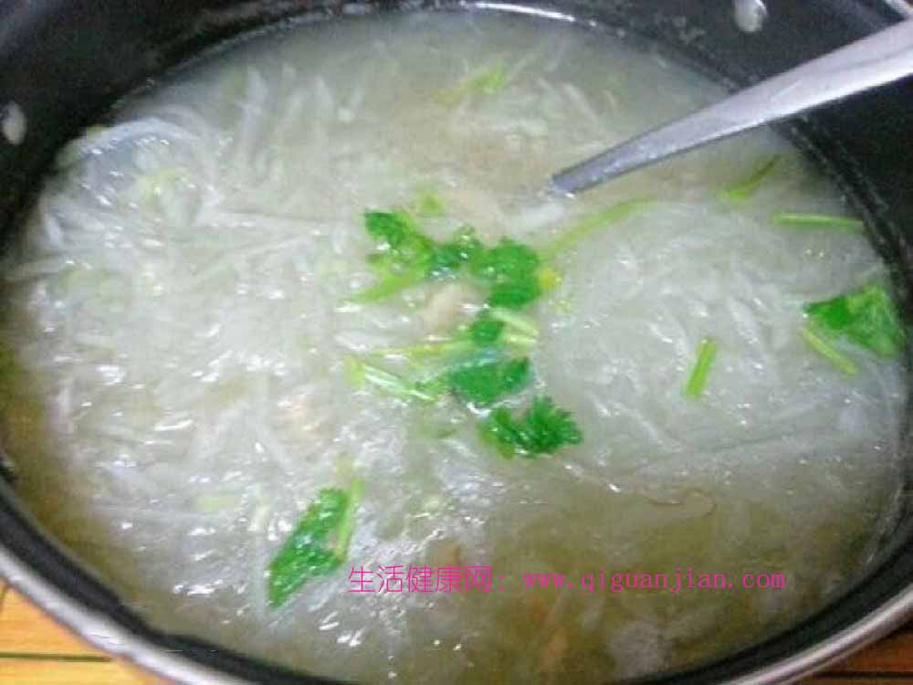 海米萝卜汤--补肾益精，养血润燥-食疗养生-生活健康网