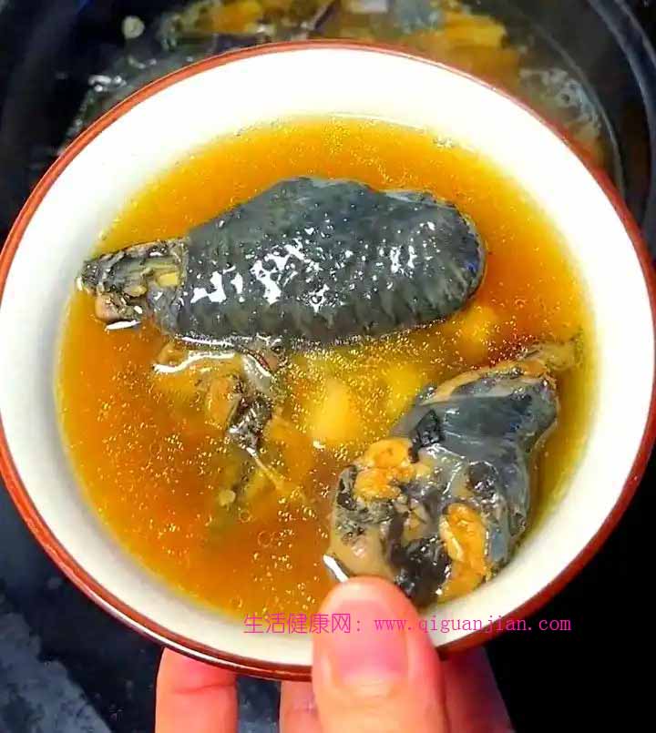 酒水炖黑公鸡汤--温肾阳，强肾气-食疗养生-生活健康网